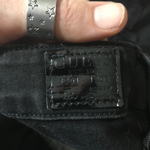 GUESS Black Power Skinny Jeans - Picture 3 of 4